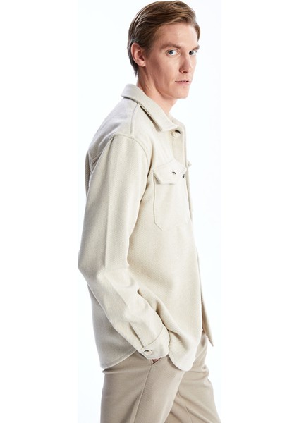 Yeni Sezon Regular Fit Uzun Kollu Erkek Gömlek Ceket fiyatları