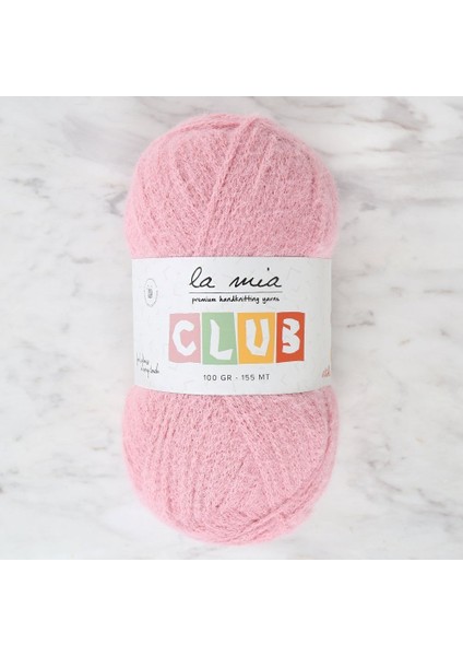 La Mia Club Pembe El Örgü Ipi - 608