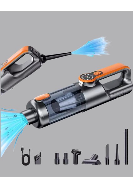 Kablosuz Vakumlu El Süpürgesi Güçlü Performans Çok Amaçlı - EMY9700-9306 fırsatları