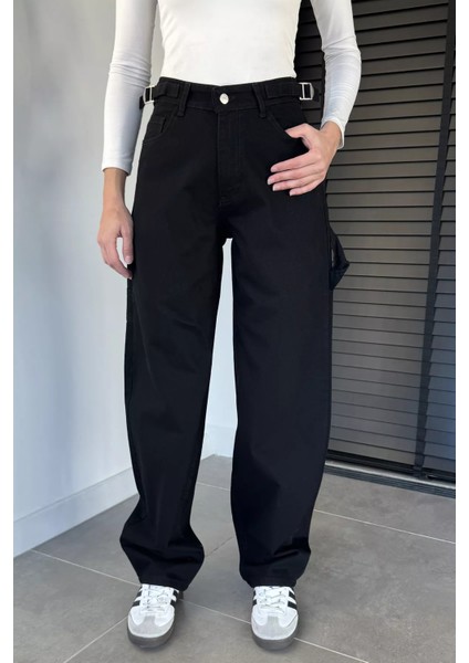 Kadın Bol Kesim Jean Kot Pantolon P-00019659 fiyatları