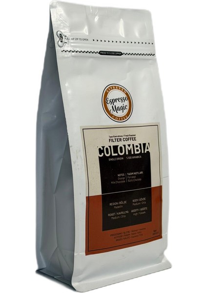 Taze Öğütülmüş Columbia Filtre Kahve 500 gr modelleri
