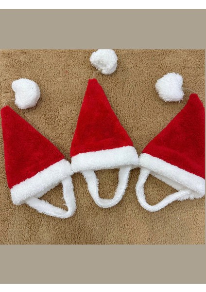 Yeni Yıl Ev Dekorasyonu | Noel Temalı Mutlu Kedi Konsepti Sevimli Yılbaşı Kedili Noel Baba Şapkalı Kedi Temalı Küçük Irk Köpekler indirimleri