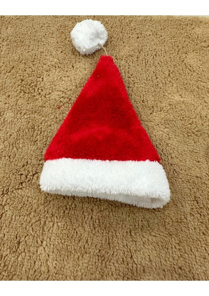 Yeni Yıl Ev Dekorasyonu | Noel Temalı Mutlu Kedi Konsepti Sevimli Yılbaşı Kedili Noel Baba Şapkalı Kedi Temalı Küçük Irk Köpekler