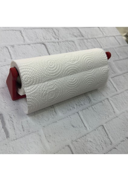 Kırmızı Peçete Tutucu Duvara Monte Pratik Kağıt Havlu Askısı - EMY5403-6910 fiyatları