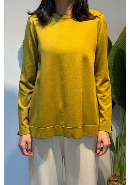 Basic Triko Tunik 902 Yağ Yeşil fiyatları