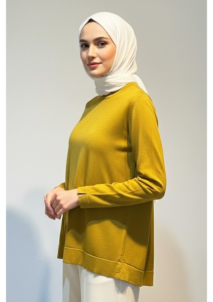 Basic Triko Tunik 902 Yağ Yeşil indirimleri