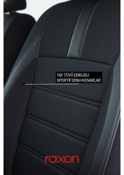 Nissan Micra 2008 ve Sonrası Için 2+1 Binek Araçlara Uyumlu Tay Tüyü Oto Koltuk Kılıfı fırsatları