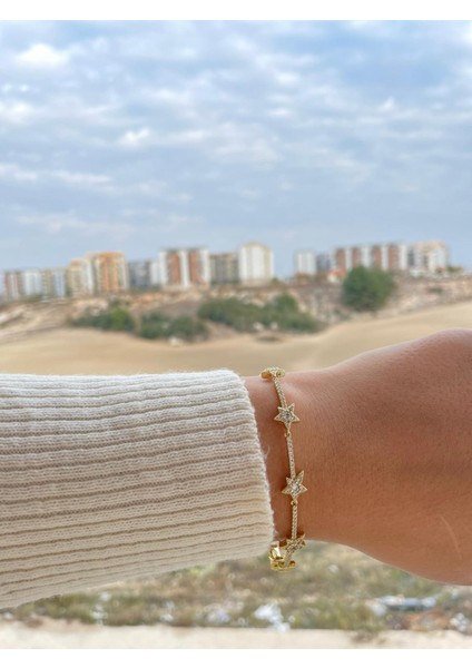 Xuping Özel Seri Taşlı Yıldız Model Bileklik fiyatları