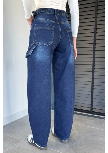 Kadın Bol Kesim Jean Kot Pantolon P-00019659 modelleri