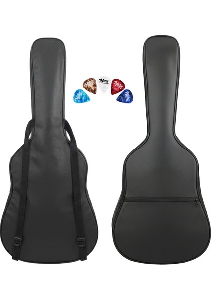 GK-40K Klasik Gitar Çantası Kaliteli Siyah Kılıf