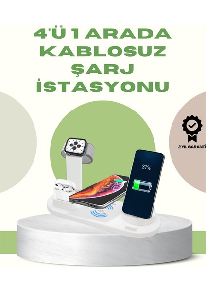 360° Döner Bağlantı Noktalı Kaymaz Taban – Akıllı Şarj Teknolojisiyle Donatılmış Geniş