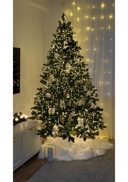 Uzatmalı - 100 Ledli Fişli LED Işık – 8 Metre Günışığı (Sarı) Dekor Lambası modelleri