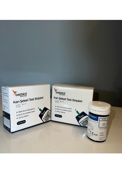 Beebird Accurect Kan Şekeri Test Stripleri
