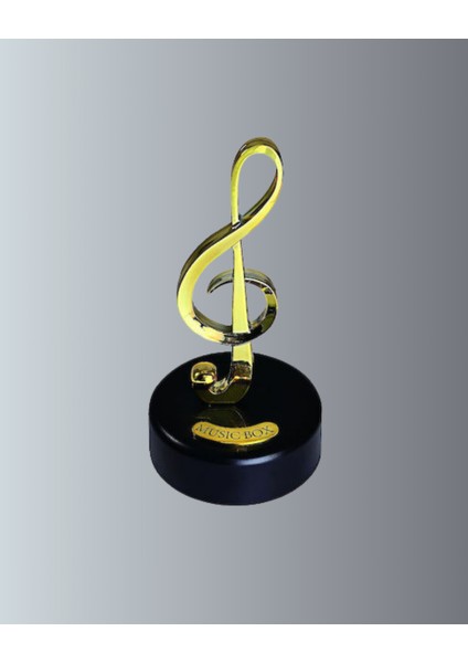 Dönen Sol Anahtarı Figürlü Müzik Kutusu Şık Hediyelik Dekor - EMY1952-1333 fiyatları