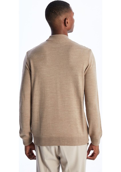 Yeni Sezon Yarım Balıkçı Yaka Uzun Kollu Erkek Triko Kazak indirimleri