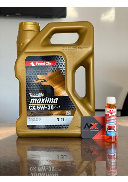 Maxima Cx 5W30 Plus Dpf 2025 Üretim Adaptech Teknolojili Motor Yağı 3.2 Lt Dizel Benzin Multijet