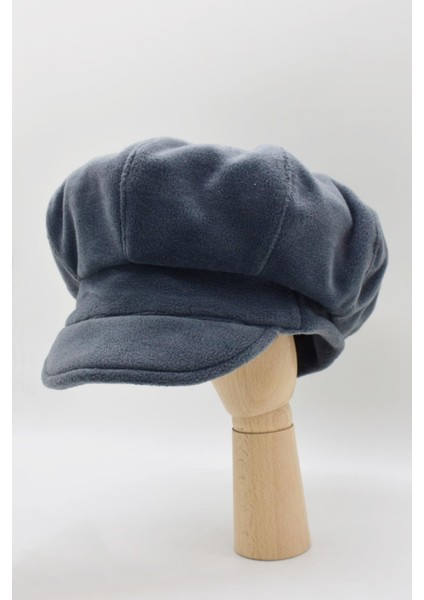 Siyah Bayan Şapka Kadın Kasket Yün Flat Cap fırsatları