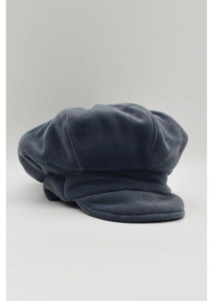 Siyah Bayan Şapka Kadın Kasket Yün Flat Cap indirimleri