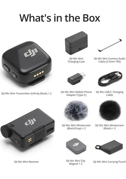 Djı Mic Mini (2tx - 1rx) Ithalatçı Garantili