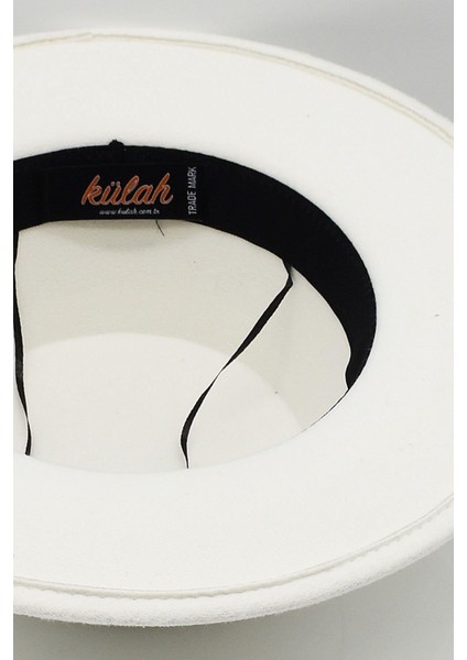 Kadın Yuvarlak Kenarlı Fötr Şapka