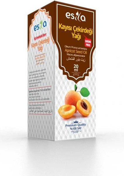 Kayısı Çekirdeği Yağı 20 Ml.