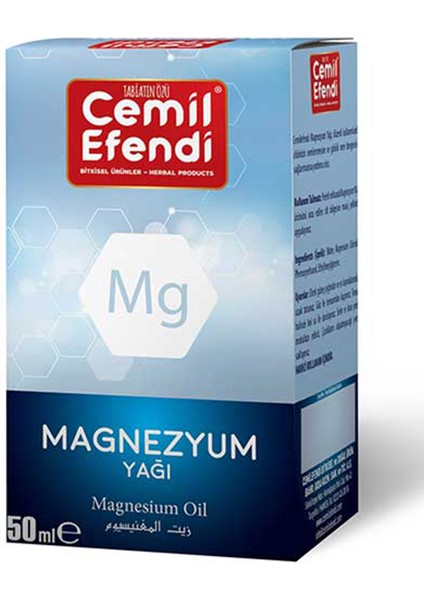 Magnezyum Yağı 50 Ml. fiyatları
