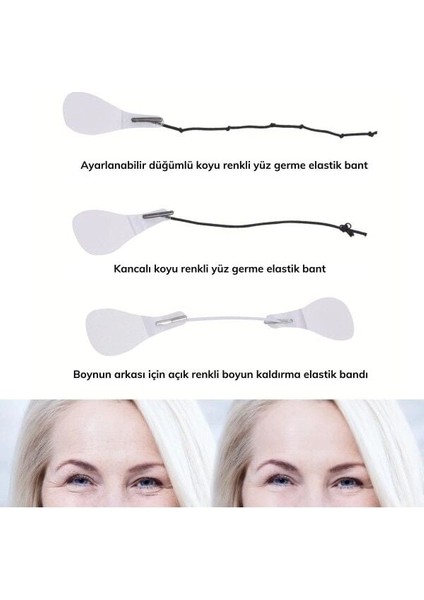 Yüz Gerdirme Göz Boyun Kaş Gerdirme Bant Seti modelleri