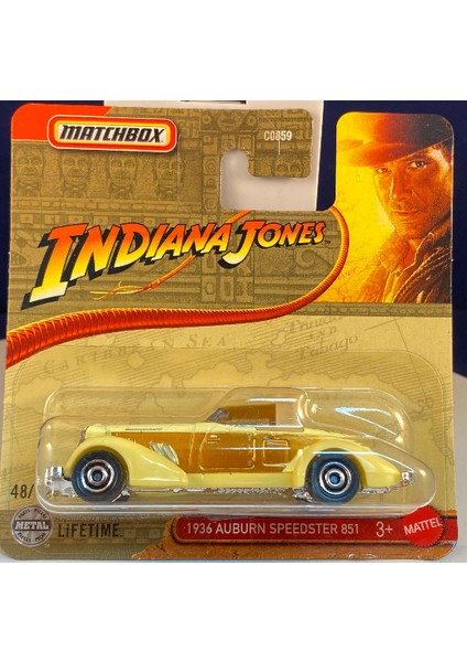 Indiana Jones 1936 Auburn Speedster 851
