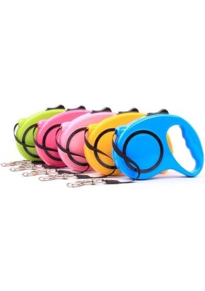 Otomatik Makaralı Köpek Tasması 5 Metre modelleri