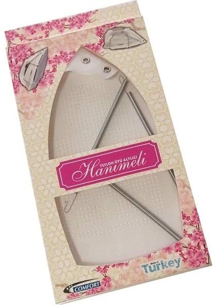 Teflon Ütü Tabanı - Yanmaz - Iz Bırakmaz - Kutulu