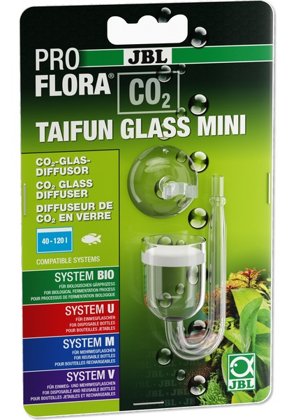 Proflora Taifun Glass Mini Co2 Difüzörü