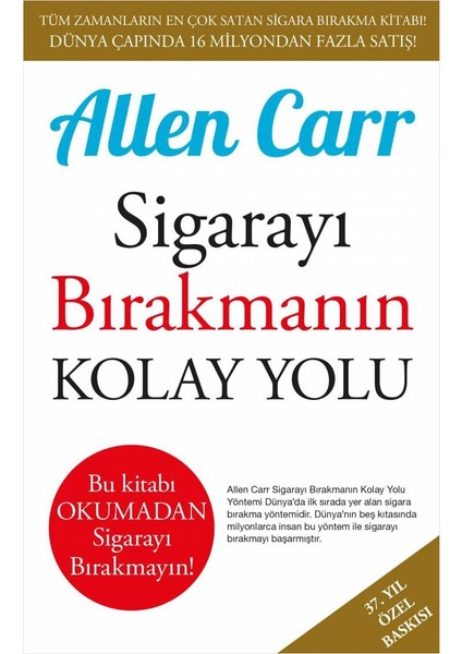 Sigarayı Bırakmanın Kolay Yolu | Butik Yayınları 9786055890438