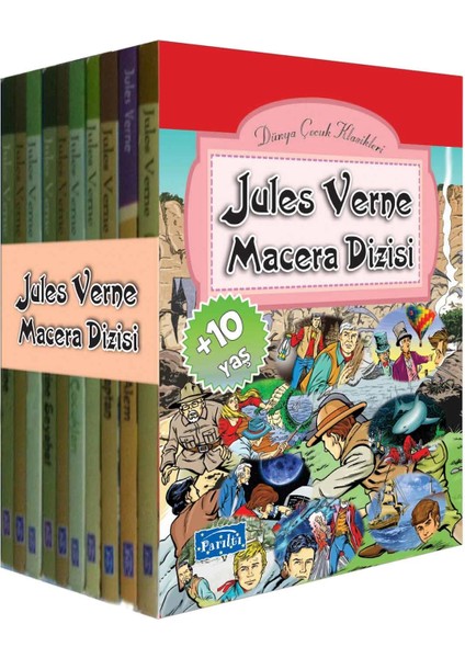 Jules Verne Macera Dizisi (10 Kitap Takım)
