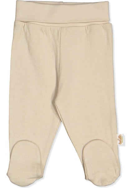 Organik Süprem Double Patikli Pantolon (Organıc My Mushroom) Bej