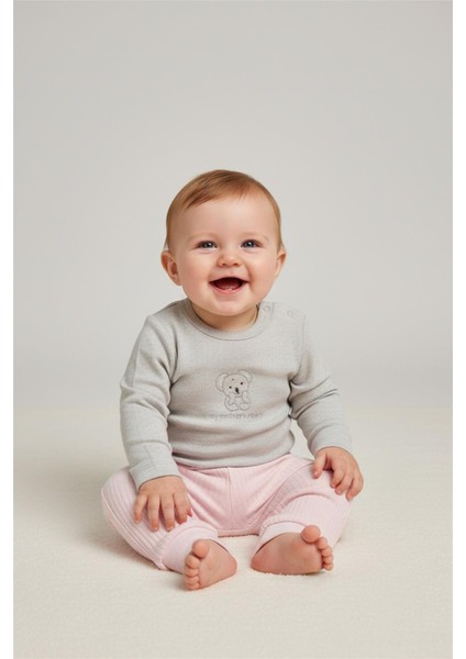 Patiksiz Pantolon 2li (Cute Bunny) Pembe fırsatları