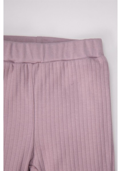 Patiksiz Pantolon 2li (Cute Bunny) Mor modelleri