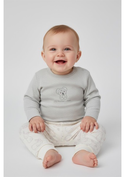 Patiksiz Pantolon 2li (Cute Bunny) Mor indirimleri