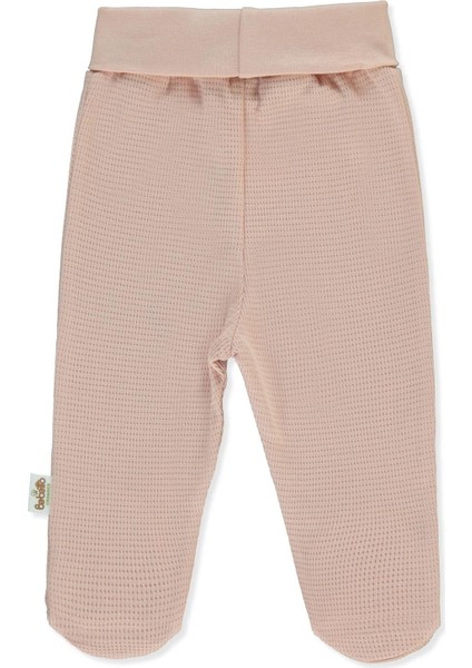 Organik Waffle Süprem Patikli Pantolon (Organıc Cute Bear) Pembe fiyatları
