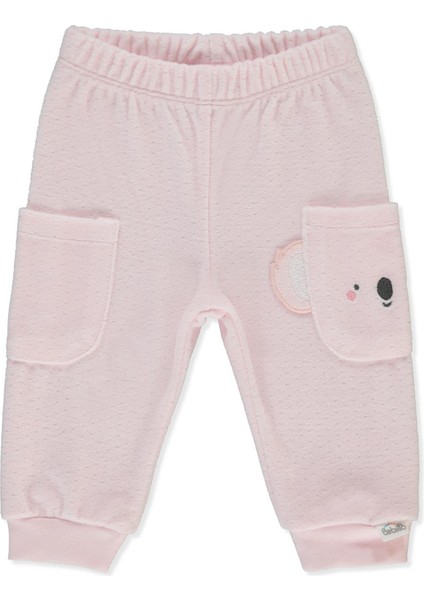 Kadife Patiksiz Pantolon (My Lıttle One) Pembe