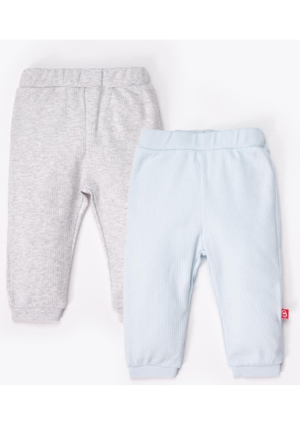 Patiksiz Pantolon 2li (Always Raporlu Interlok) Mavi