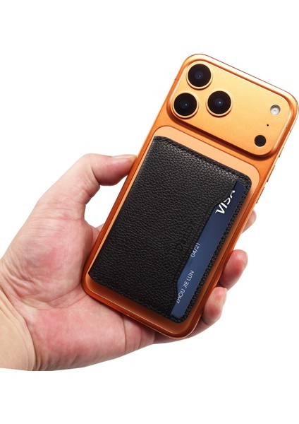 iPhone 12/13/14/15/16/17 Serisi Uyumlu Magsafe Cüzdan - Stand Özellikli Manyetik Deri Kartlık modelleri