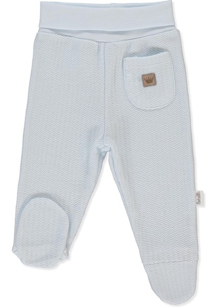 Jakarlı Iki Ip Patikli Pantolon (Baby Kıng/25) Mavi