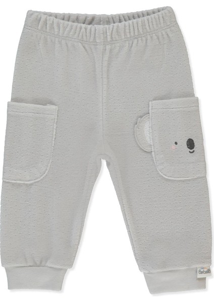 Kadife Patiksiz Pantolon (My Lıttle One) Gri