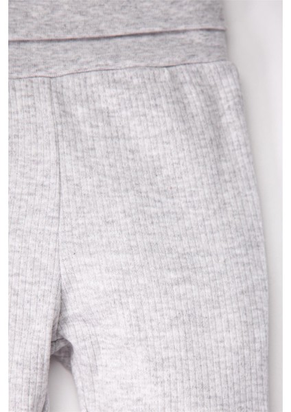 Patikli Pantolon 2li (Always Raporlu Interlok) Bej