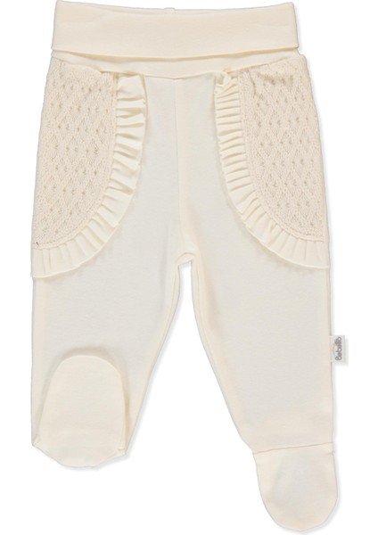 Interlok Patikli Pantolon (Lıttle Lady/25) Ekru