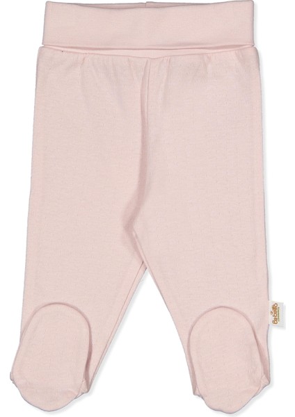 Organik Süprem Double Patikli Pantolon (Organıc My Mushroom) Gül Kurusu