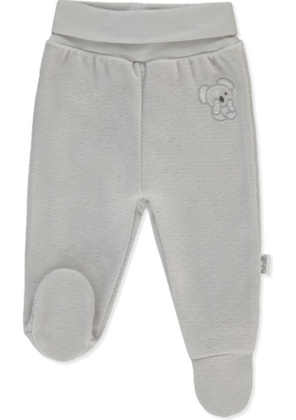 Kadife Patikli Pantolon (My Lıttle One) Gri