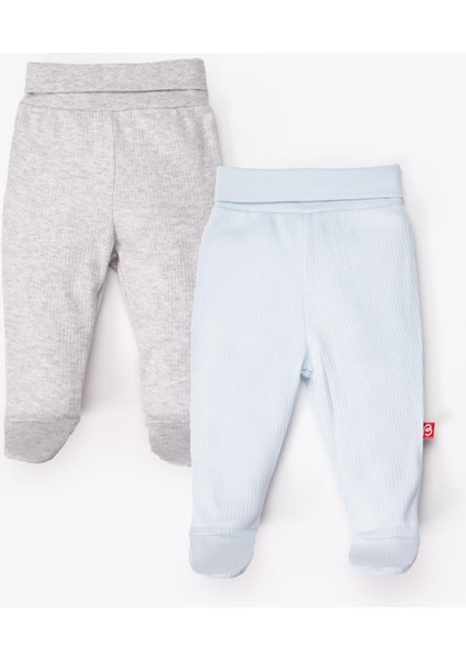 Patikli Pantolon 2li (Always Raporlu Interlok) Mavi