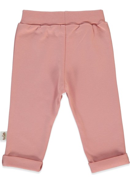 Organik Interlok Patiksiz Pantolon (Organıc Cupcakes) Gül Kurusu fiyatları