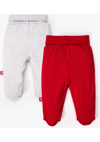 Patikli Pantolon 2li (Always Raporlu Interlok) Kırmızı fiyatları